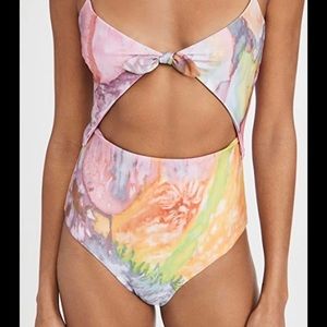 Mara Hoffman Kia One Piece Swimsuit - Tie Dye (Brand New, Retails for $265)